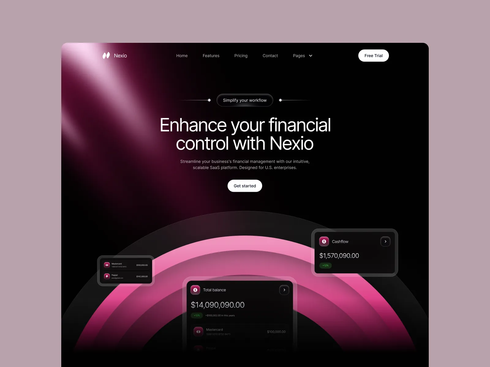 Website example for technology businesses